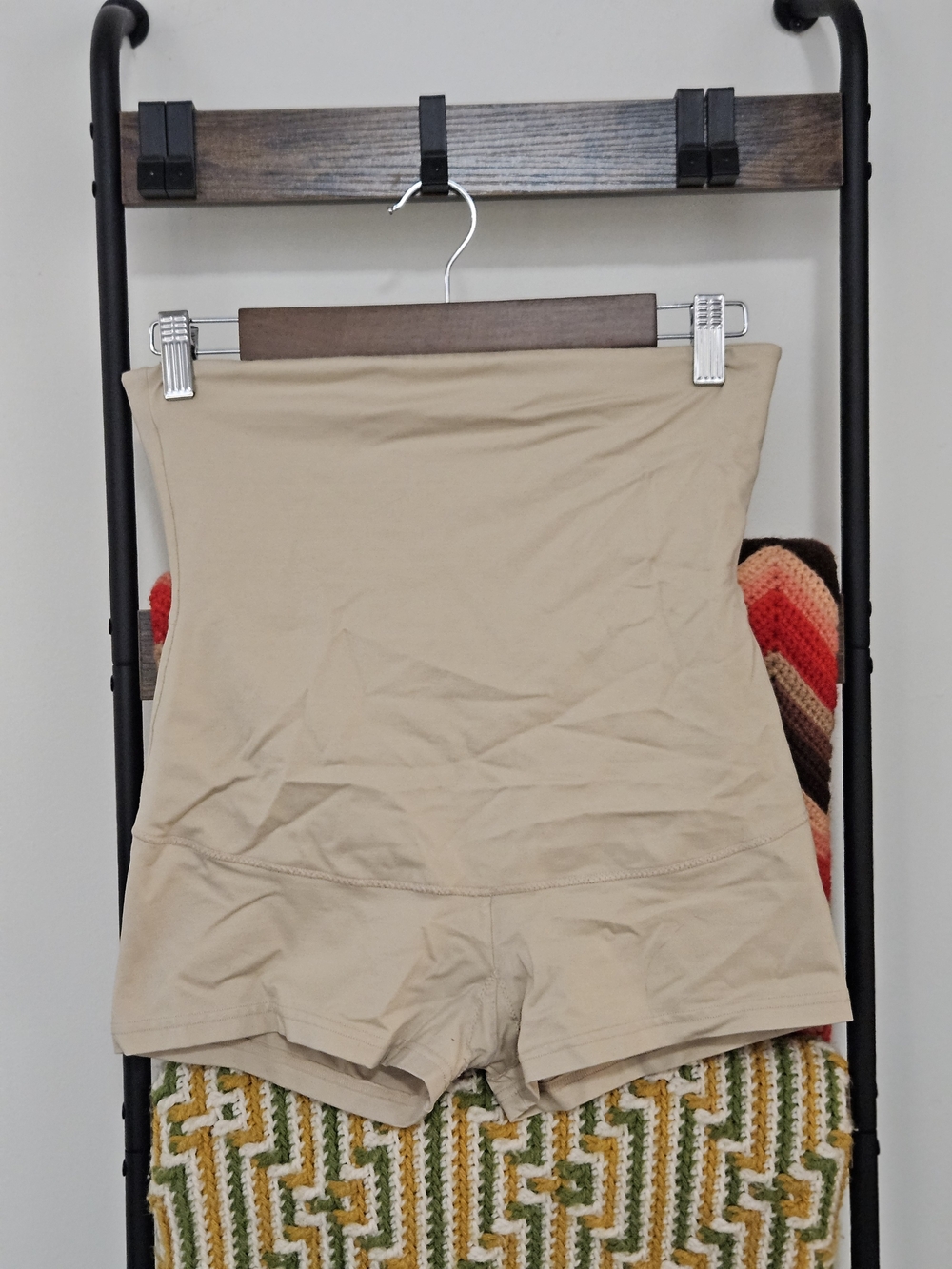 Flexees Nude High-Waist Shaping Shorts